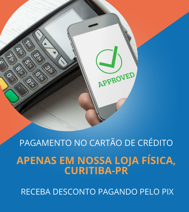 Pagamento com carto de crdito apenas na loja fsica 