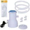 Bomba Filtrante 2200 L/H 110v para Piscina + Kit Reposio Mangueira com Abraadeira