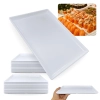 Kit 20 Pratos para Buffet Sushi Restaurante Japons Travessa de 24,8cm Melamina/ Plstico