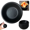 Kit 5 Molheiras Porta Molho Shoyu 30 Ml Redonda para Sushi Comida Japonesa em Melamina Kanpai