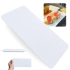 Prato Travessa para Sushi Retangular Reto 27cm Comida Japonesa Feito em Melamina Premium