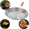 Panela Frigideira para Grelhar 2 em 1 Ao Inox