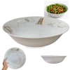Tigela Vasilha 30cm 3 Litros Decorao Marmorizado em Melamina / Plstico