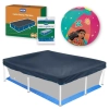 Kit Capa e Forro para Piscina 3000 Lts Mor + Bola Infl�vel Princesas (piscina N�o Inclusa)