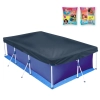 Kit Piscina Premium 3700 L + Capa e Forro Mor + Boia de Bra�o Infl�vel Princesas