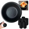 Kit 100 Molheiras Porta Molho Shoyu 30 Ml Redonda para Sushi Comida Japonesa em Melamina Kanpai