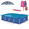 Kit Piscina Premium 6200 Lts de Armação + Colete P/M Infantil + Lança Água + Guarda Sol 1,30m Kit Piscina Premium 6200 Lts de Armação + Colete P/M Infantil + Lança Água + Guarda Sol 1,30m