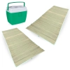 Kit 2 Esteiras para Praia 1,80 M + Caixa T�rmica 36 Litros Cooler Verde Passeio Parque