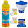 Kit Clarificante + Flutuador Grande + Estojo para Avaliar Ph e Cl + 2 Pastilha