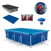 Kit Piscina 5000 Litros Premium + Capa, Forro + Boia de Braço e Bola Homem Aranha + Mini Flutuador Kit Piscina 5000 Litros Premium + Capa, Forro + Boia de Braço e Bola Homem Aranha + Mini Flutuador