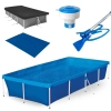 Kit Piscina 3000 Lts Mor + Aspirador Venturi + Flutuador + Capa e Forro para Proteção Kit Piscina 3000 Lts Mor + Aspirador Venturi + Flutuador + Capa e Forro para Proteção