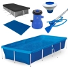 Kit Piscina 3000 Lts Mor + Aspirador + Capa e Forro + Flutuador + Bomba 220v 3028l/H Bel Kit Piscina 3000 Lts Mor + Aspirador + Capa e Forro + Flutuador + Bomba 220v 3028l/H Bel