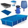 Kit Piscina 3000 Lts Mor + Capa e Forro + Filtro 220v 3028l/H + Peneira + Flutuador