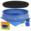 Kit Piscina Inflável 6700l + Capa e Forro + Filtro 220v 2006 L/H Kit Piscina Inflável 6700l + Capa e Forro + Filtro 220v 2006 L/H