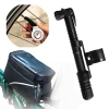 Kit Bolsa para Celular Mobile de Quadro Bicicleta + Manmetro e Bomba de Ar para Bicicleta