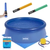 Kit Piscina Infantil 1000 Litros Mor Infl�vel + Mini Bomba Manual + Forro + Espada Espaguete