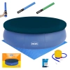 Kit Piscina Inflável Mor 6700 Litros + Capa + Forro + Macarrão Espaguete Espada + Mini Bomba Kit Piscina Inflável Mor 6700 Litros + Capa + Forro + Macarrão Espaguete Espada + Mini Bomba