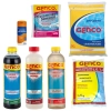 Kit Tratamento Semanal, 1kg Cloro, Ph Certo 2kg e Fita Prova + Clarificante, Ph+ e Algicida Choque