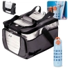 Kit Garrafa Trmica 480ml Azul em Inox Ala e Canudo + Bolsa Trmica 36 Litros Dobravel
