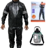 Kit Roupa Sauna Suit Treinamento Tamanho Gg + Garrafa Squeeze 1,8l com Trava e Alas Suporta Celular