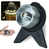 Adaptador para Gas Tubo de Fogareiro Cabea Refil Conversor Campgas Compacto em Aluminio Controle Rotativo Ntk