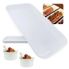 Kit 1 Travessa 31cm Buffet Restaurante Poro + 2 Mini Tigelas Ramequim 150ml para Molhos / Finger Food