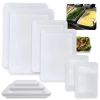 Kit 2 Travessas 22,5cm + 2 Travessas 30cm + 2 Travessas 40cm para Buffet Restaurante em Melamina Premium