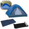 Kit Barraca Fox 2/3 Pessoas Coluna D gua 1800mm + Saco de Dormir Solteiro + Isolante Trmico