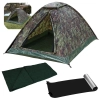Kit Barraca 3 Pessoas Coluna D gua 600mm Kongo + Saco de Dormir Solteiro + Isolante Trmico