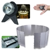 Kit Conversor para Gas Tubo de Fogareiro Compacto + Protetor de Vento para Fogareiro Dobravel 1,48m