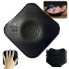 Kit 10 Mini Tigelas Vasilhas Pequenas com Flor Ilustrada para Aperitivo 100ml Sushi Comida Japonesa Kanpai