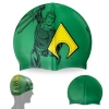 Touca de Natao Infantil Silicone Personagem Aquaman Liga da Justia Piscina Natao Praia Bel