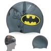 Touca de Natao Infantil Silicone Personagem Batman Liga da Justia Piscina Natao Praia Bel