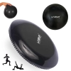 Kit Disco de Equilbrio Inflvel Balance Cushion Disc + Mini Bola Overball 25 Cm Preta para Treino
