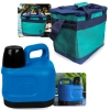Kit Garrafa Termica 3l Garrafo Mor Azul + Bolsa Termica Aruba 13,5l Camping Pesca e Passeios