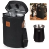 Kit Cuia Termica Copo Inox 236 Ml + Bolsa Trmica Malbec para 2 Garrafas de Vinho