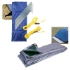 Conjunto Estacas Espeques para Barraca e Tenda Camping + Lona Multiuso com Ilhs 6 X 5 M Nautika