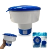 Clorador Flutuante Grande para Pastilhas com Regulagem para Limpeza e Manutenção de Piscinas Clorador Flutuante Grande para Pastilhas com Regulagem para Limpeza e Manutenção de Piscinas