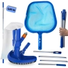 Kit Manuten��o Limpeza de Piscina Aspirador + Peneira + Haste 1,60 M em Alum�nio Desmont�vel