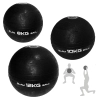 Kit Bola Slam Ball com 8 Kg + 10 Kg + 12 Kg Preta Liveup Kit Bola Slam Ball com 8 Kg + 10 Kg + 12 Kg Preta Liveup