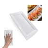 Travessa 25 Cm Retangular para Buffet Sushi Restaurante em Melamina Premium