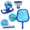 Kit Limpeza de Piscinas com Aspirador Asa Delta + Clorador Flutuador + Peneira + Escova Reta Kit Limpeza de Piscinas com Aspirador Asa Delta + Clorador Flutuador + Peneira + Escova Reta