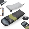 Kit para Acampamento Saco de Dormir Viper + Isolante Trmico Aluminizado 1,80 Metros Trilha Pesca