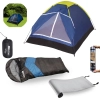 Kit Barraca 4 Pessoas Iglu + Saco de Dormir Viper + Isolante T�rmico 1,80 M Camping e Pesca