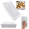 Kit 10 Travessas 30 Cm Retangulares para Buffet Sushi Restaurante em Melamina / Pl�stico