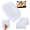 Kit 20 Travessas Bandejas 33,5 Cm para Buffet Sushi Expositor Vitrine Padaria Confeitaria Petisqueira