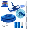 Kit Limpeza Piscina Aspirador + Haste 3,30 M + Mangueira 4 M 38 Mm + Avaliador Ph e Cl