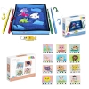 Kit Jogo Pescando Peixinhos + Quebra-cabea Soletrando Animais