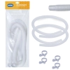 Mangueira 32mm + Abraadeira Reposio Bomba Filtro Mor para Piscina
