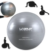 Bola Suia de Pilates 85 Cm Cinza Treino Pilates Ginastica Academia Yoga Exercicios